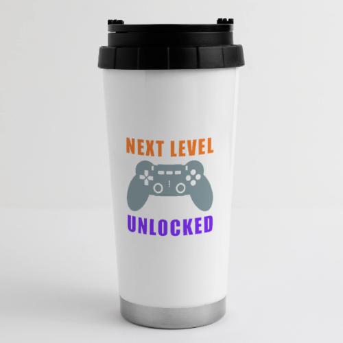 Next Level Unlocked Gamer Design - 16 oz Travel Mug