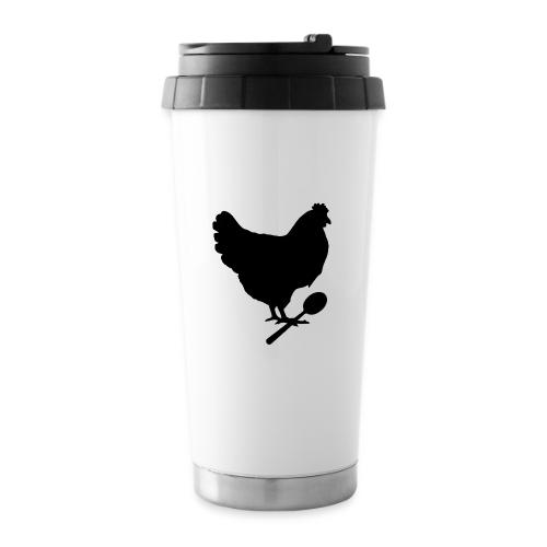 Cosmopolitan Cornbread Hen & Spoon Logo - 16 oz Travel Mug