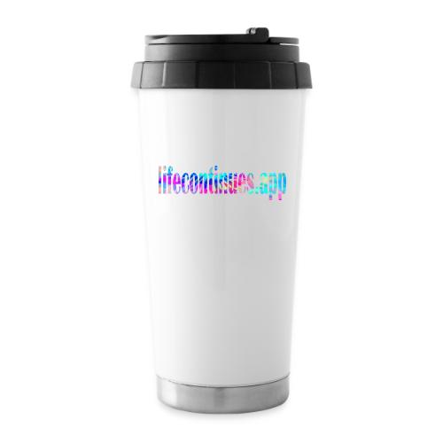 Lifecontinues.app1 - 16 oz Travel Mug