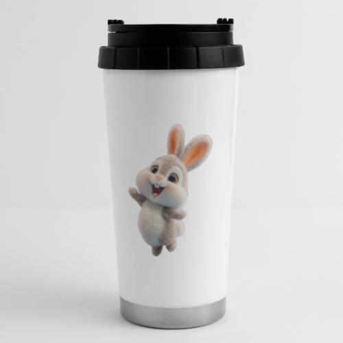 Dancing Baby Rabbit - 16 oz Travel Mug