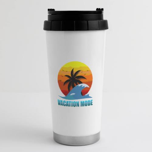 Vacation mode: Sunset Escape - 16 oz Travel Mug
