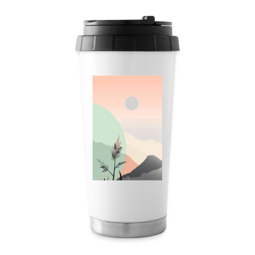 Retro Sunrise - Travel Mug