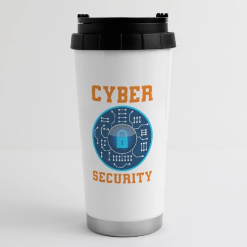 Cycer security: Secure by Design - 16 oz Travel Mug