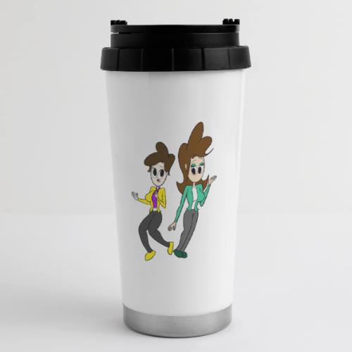 Coll and Dersy - 16 oz Travel Mug