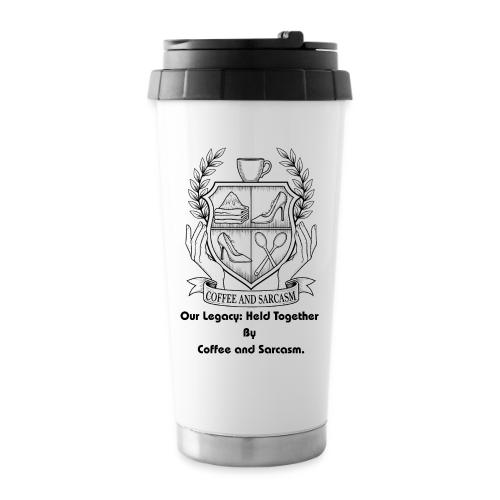 Sarcastic Mom T-Shirt, Mug - 16 oz Travel Mug