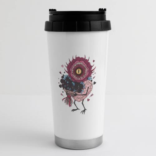Gothic Valentine Eldritch Bloom – Dark Rom - 16 oz Travel Mug
