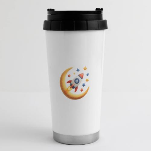 Rocket Among the Stars - 16 oz Travel Mug