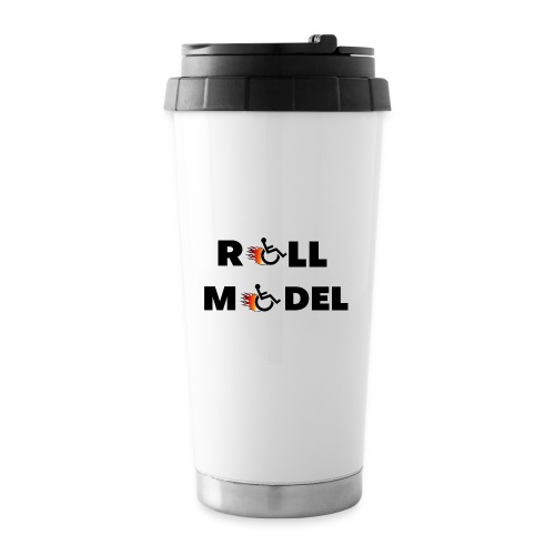 Roll model in a wheelchair, for wheelchair users - Travel Mug