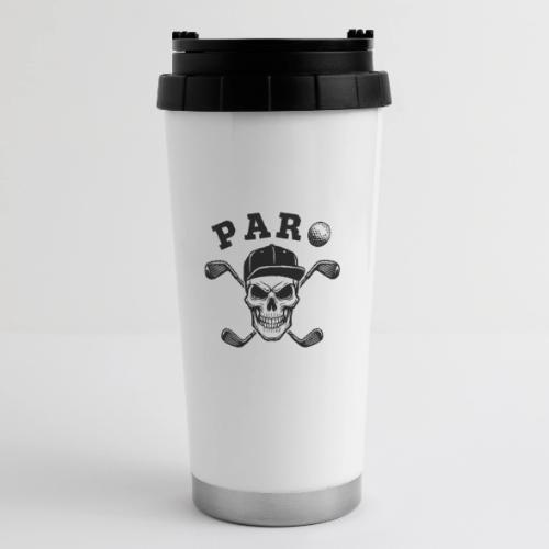 PAR Skull - Golf Gag Gift Tee for Men Cool Vintage - 16 oz Travel Mug