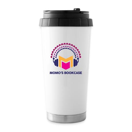 Momo's Bookcase Logo - 16 oz Travel Mug