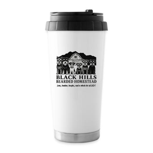 BH Bearded Homestead Logo Merch - 16 oz Travel Mug