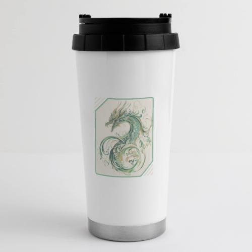 Brush of the Dragon - 16 oz Travel Mug