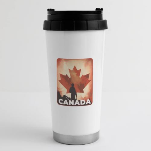 Canada Stands Tall - 16 oz Travel Mug
