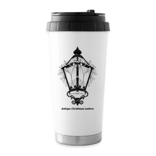 Antique Christmas Lantern T-Shirt - 16 oz Travel Mug