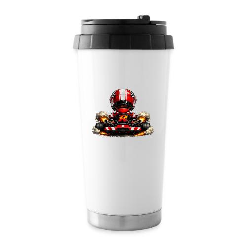 Carcadelogoracerback - 16 oz Travel Mug
