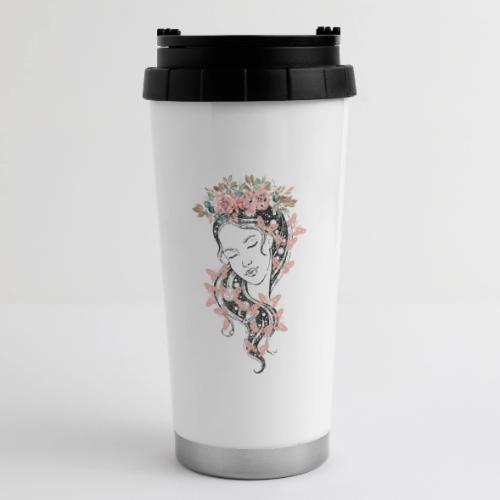 Butterfly Flower Goddess - Fairytale Design - 16 oz Travel Mug