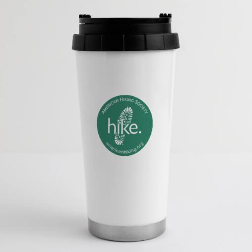hike. Bootprint - 16 oz Travel Mug