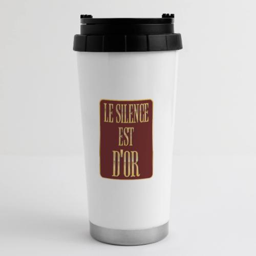 Silence is golden - 16 oz Travel Mug