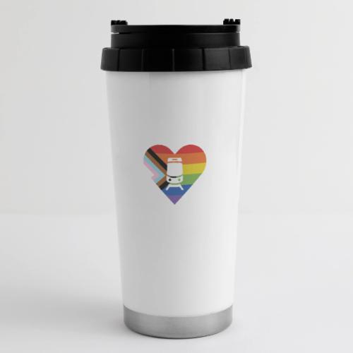 PrideKC StreetcarHeart 2023 - 16 oz Travel Mug