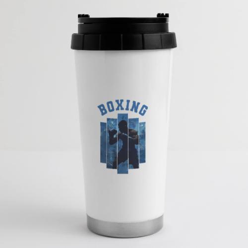 Boxing Never Stops - 16 oz Travel Mug