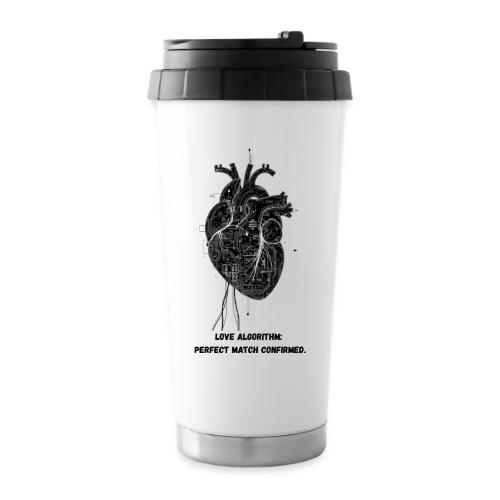 Love Algorithm T-Shirt - 16 oz Travel Mug