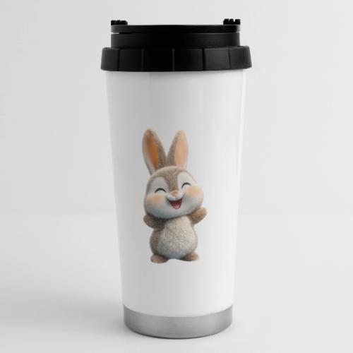 Joyful Baby Rabbit - 16 oz Travel Mug