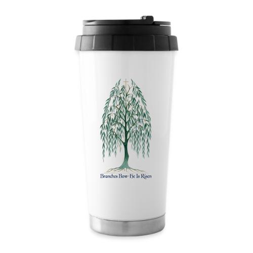 Easter Branches Bow Willow T Shirt, Easter Gift - 16 oz Travel Mug