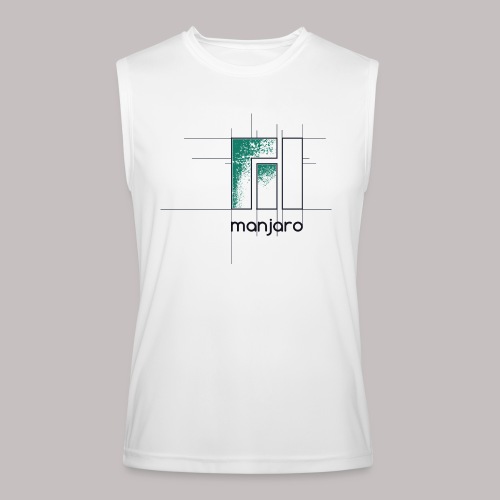 Manjaro Logo Draft - Men’s Performance Sleeveless Shirt