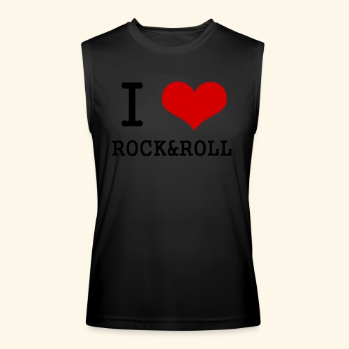 I love rock and roll - Men’s Performance Sleeveless Shirt