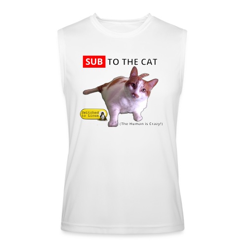 Sub to the Cat - Men’s Performance Sleeveless Shirt