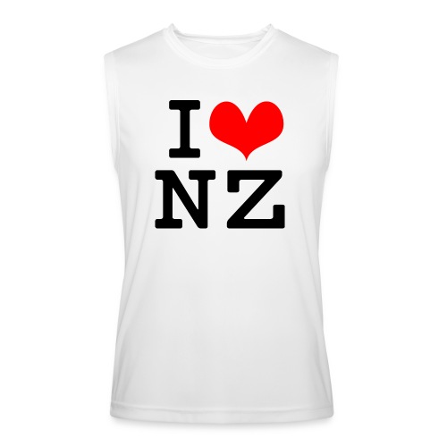 I Love NZ - Men’s Performance Sleeveless Shirt