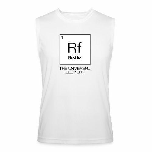 Rix Flix Universal Element white block - Men’s Performance Sleeveless Shirt