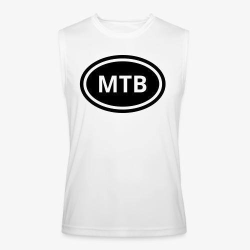 MTB Oval Logo - Men’s Performance Sleeveless Shirt