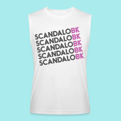 Scandalo BK 2018 Black Letters - Men’s Performance Sleeveless Shirt