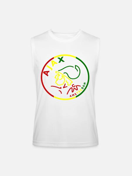 ajax amsterdam - Men’s Performance Sleeveless Shirt - white