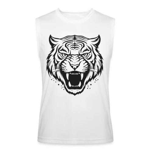 Wild Tiger Fashion, the fury of the feline tiger. - Men’s Performance Sleeveless Shirt