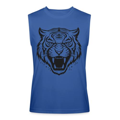 Wild Tiger Fashion, the fury of the feline tiger. - Men’s Performance Sleeveless Shirt