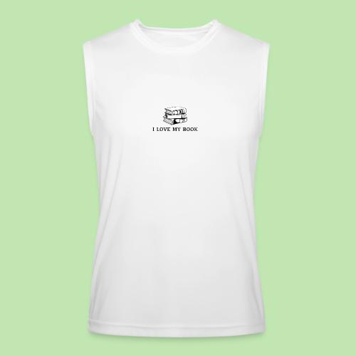 I love my book t-shirt - Men’s Performance Sleeveless Shirt