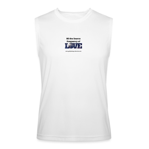 BE the Source Frequency of Love - Men’s Performance Sleeveless Shirt