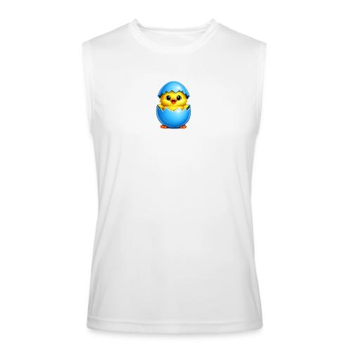 Easter Chick Blue - Men’s Performance Sleeveless Shirt