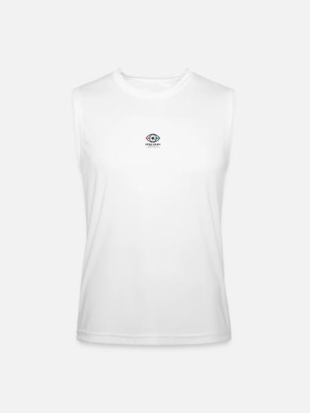 five eyes - Men’s Performance Sleeveless Shirt - white