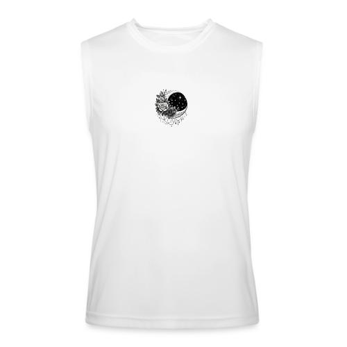Crescent Moon Floral - Men’s Performance Sleeveless Shirt