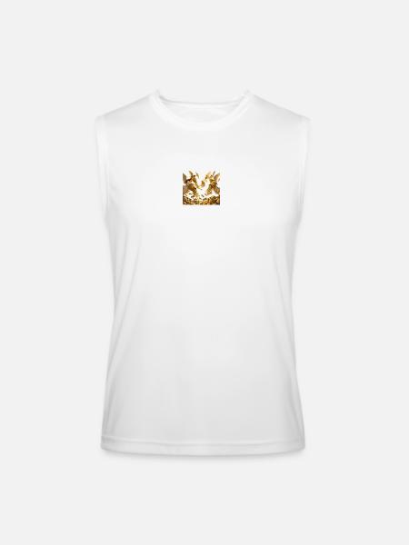 Golden Windfall Angels - Men’s Performance Sleeveless Shirt - white