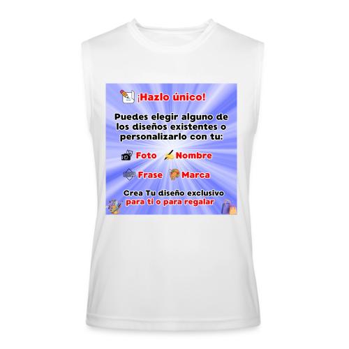 Personalized Souvenirs with Photo, Phrase, Design - Men’s Performance Sleeveless Shirt