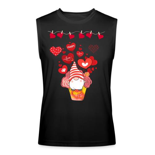 Design wrapped in love hearts, vibrating in love. - Men’s Performance Sleeveless Shirt