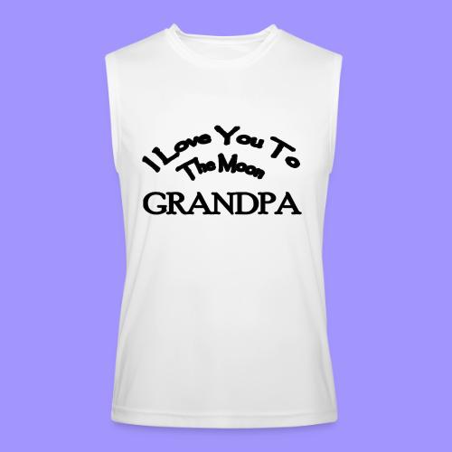 I Love You to The Moon Grandpa | Family Shirt - Men’s Performance Sleeveless Shirt