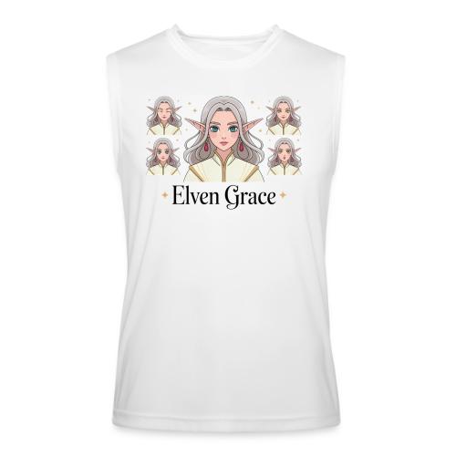 Elven Grace Fantasy Elf Maiden Graphic Magic - Men’s Performance Sleeveless Shirt