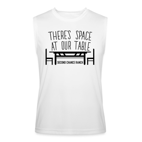 There's space at our table. - Men’s Performance Sleeveless Shirt