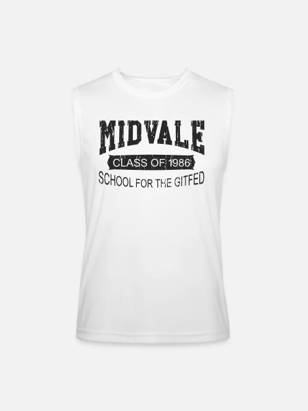 Midvale School for the Gifted Gary Larson the Far - Men’s Performance Sleeveless Shirt - white