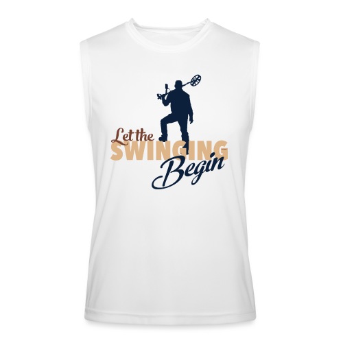 Let the Swinging Begin - Men’s Performance Sleeveless Shirt